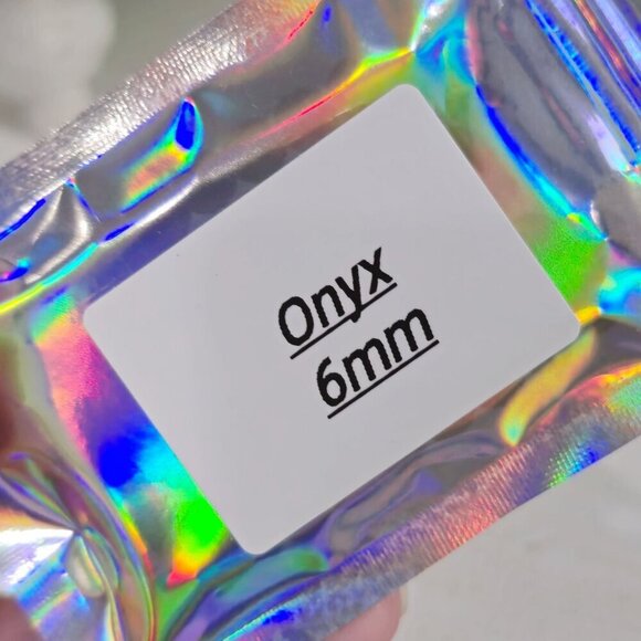 Black Onyx ✦ 6mm Ritual Beads ✦ Stretch Bracelet for Grounding & Protection - Picture 6 of 7